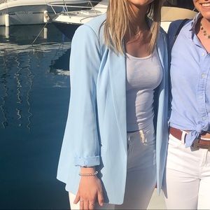 Light blue blazer